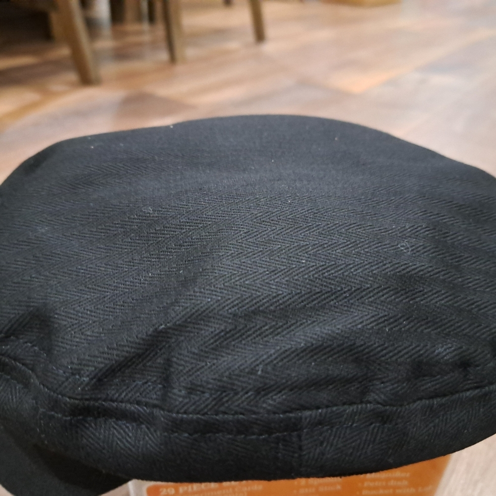 Brixton Hat Fiddler Cap Black L ( 7.5) Men Women Classic Modern Hat Casual - Picture 2 of 7